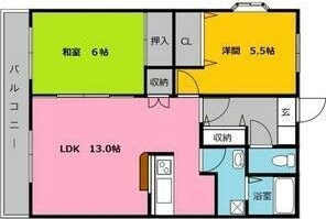 リーセント春町の間取り