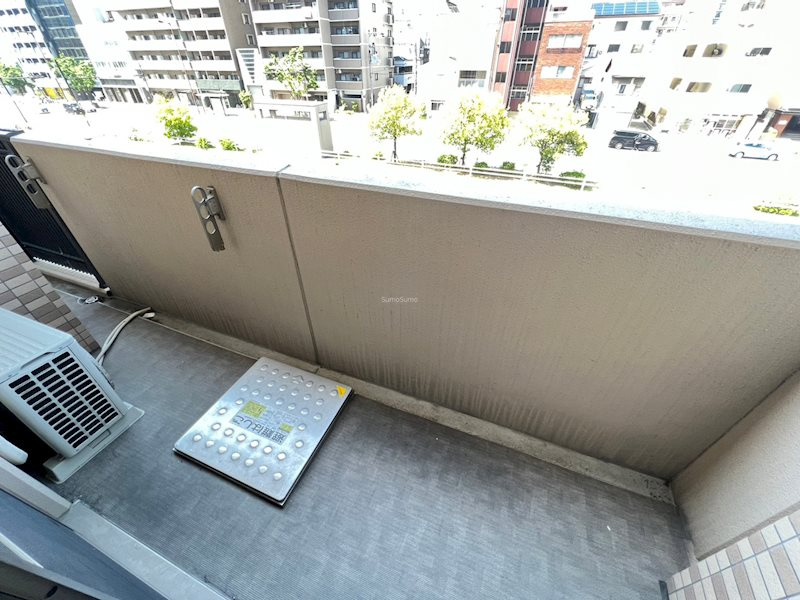 ルーチェ桜川のバルコニー