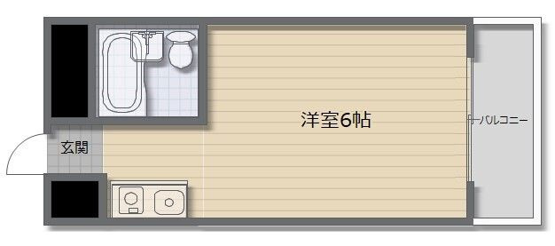ダイドーメゾン岡本の間取り