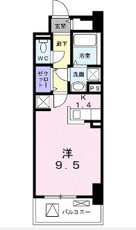 フィオーレ　カンパネラの間取り