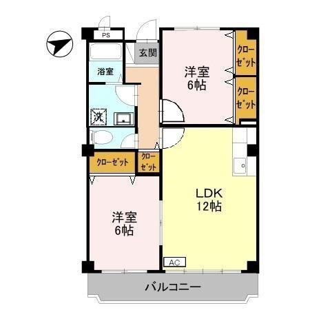 フリーダム中村の間取り