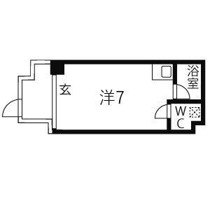 ル・パレ本山中の間取り