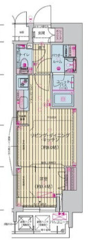 グランプレリス北浜ELNOVEAの間取り