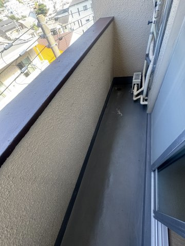 マンション諏訪山のバルコニー
