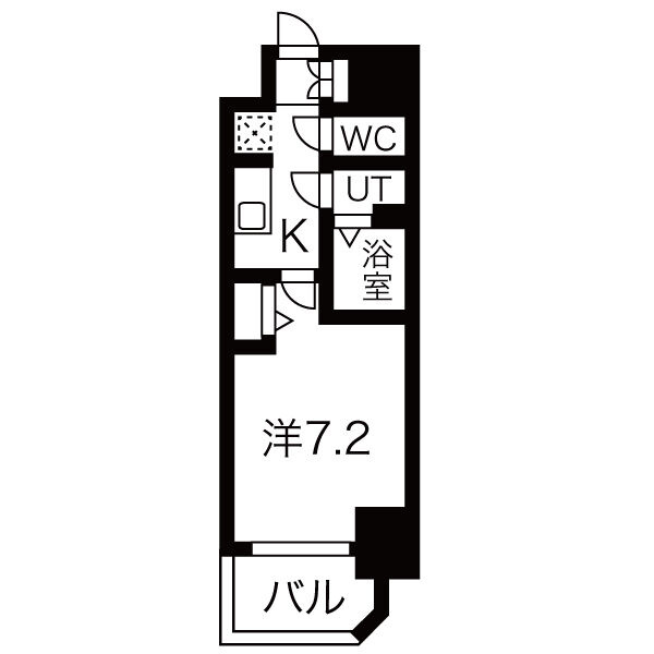 ファステートNAMBA華月の間取り