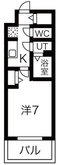 ファステートNAMBA華月の間取り