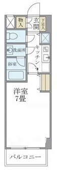 北品川アパートメントの間取り|間取りです。