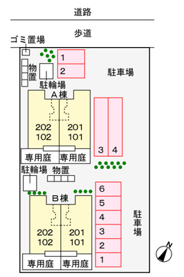 【区画図】 | パッションフラワーⅠ