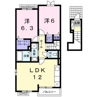 【間取り】 | パッションフラワーⅠ