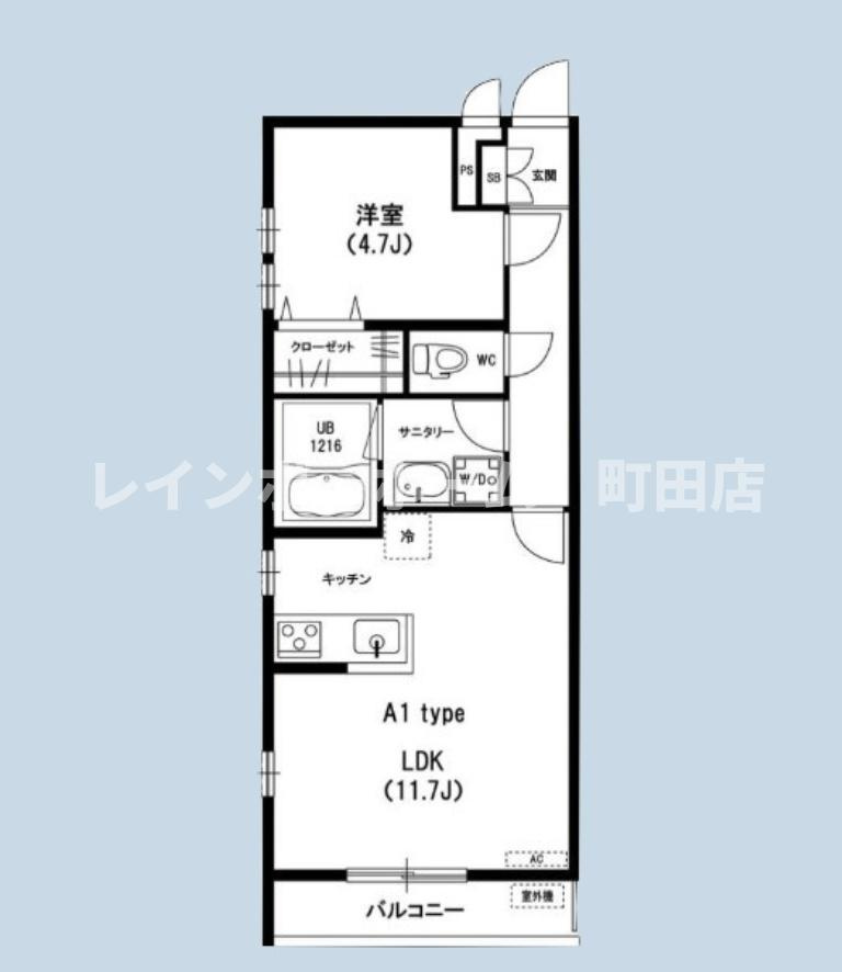 リブリ・花※初期費用分割あと払いサービス利用可能物件の間取り