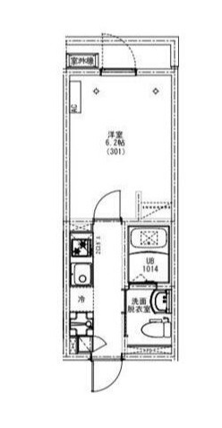 ＫＥＩＡＩ　ＲＥＳＩＤＥＮＣＥ　清瀬Ⅵの間取り