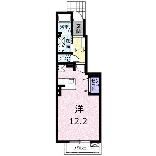【間取り】 | ハイツ　コンチェルトＡ