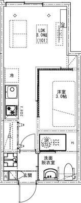 ＫＥＩＡＩ　ＲＥＳＩＤＥＮＣＥ　清瀬Ⅵの間取り