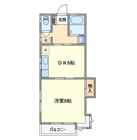 ドムス塩焼の間取り