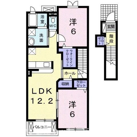 【間取り】 | エレガンシア・ブローテⅡ
