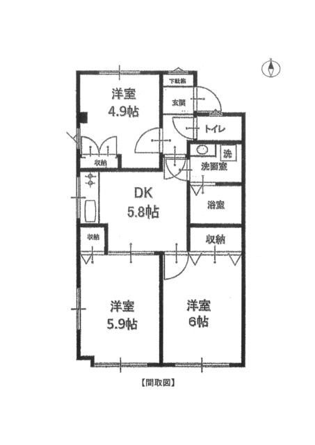 サンドエル大泉学園の間取り