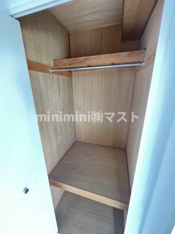 ミリオンハウスの収納|他号室参考写真です