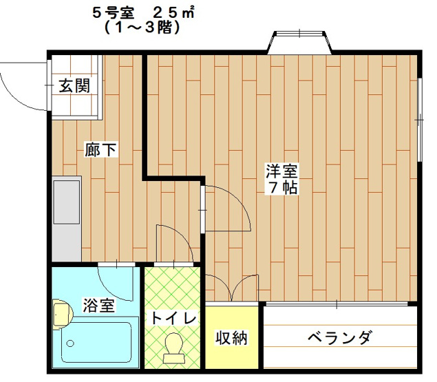 【間取り】 | 第2クリスタルハイツ