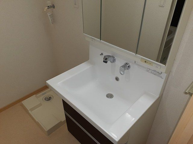 ヴィラージエの洗面所