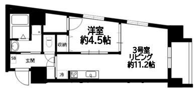 エフォートレス鶴見の間取り