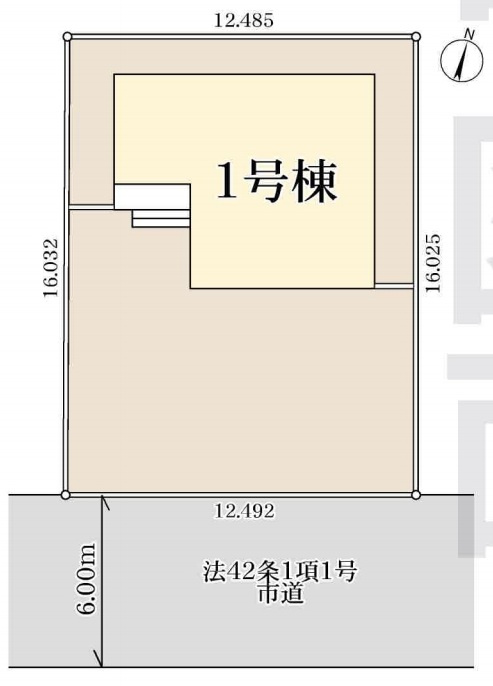 蓮田市椿山3丁目　新築一戸建て　リーブルガーデン　01の区画図|1号棟