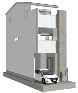 【外観】 | 右京区西院西高田町 | イメージパース
