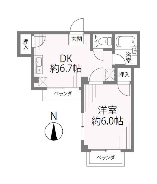 シャイン21の間取り