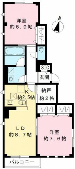 【間取り】 | ココン　ヴェルデ