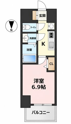 ファステート名古屋駅前ドリームの間取り