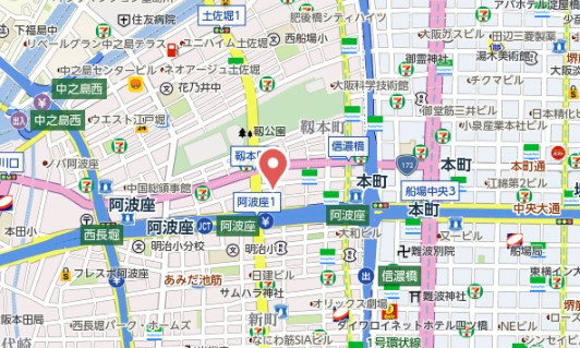 【地図】 | プレサンス本町ジョイス