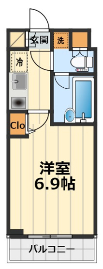 【間取り】 | スパシエ八王子クレストタワー(スパシエハチオウジクレストタワー)