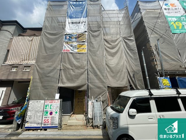 ◆東大阪市鷹殿町　第2期　新築一戸建ての外観|現在建築中！落ち着いた街並みで新生活を始めることが出来そう！周辺の物件も併せてご紹介させて頂きます！