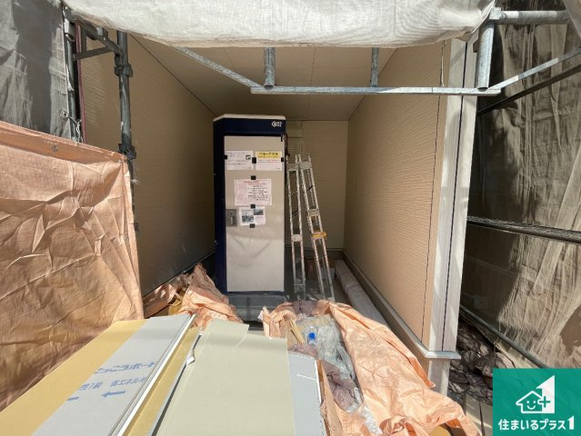 ◆東大阪市鷹殿町　第2期　新築一戸建ての外観|現在の進捗状況です！順調に作業進行中、完成が待ち遠しいです！詳細の間取り等、お気軽にお問い合わせください！