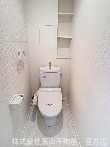 直方市大字感田の賃貸マンションのトイレ|別部屋の写真です。