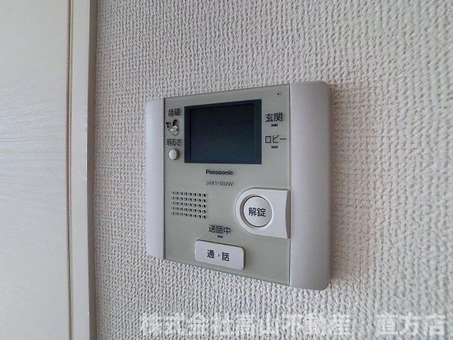 直方市大字感田の賃貸マンションのセキュリティ
