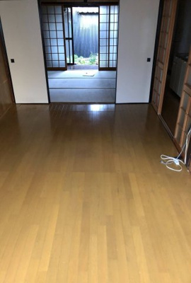 【居間・リビング】 | 西七条北東野町64貸家