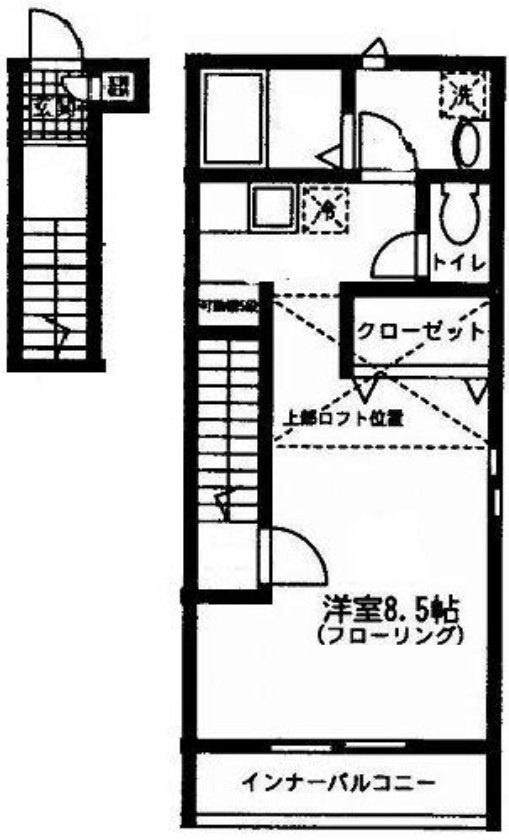 WING目白 の間取り|間取りです。
