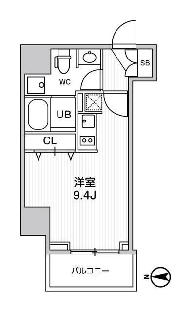 グラシアプレイス曳舟の間取り|間取り図