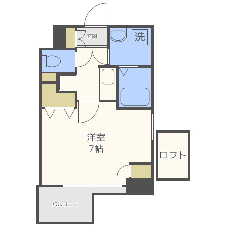 【間取り】 | セイワパレス玉造上町台