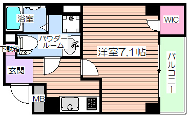 【間取り】 | Ｃｏｒｅ天満橋