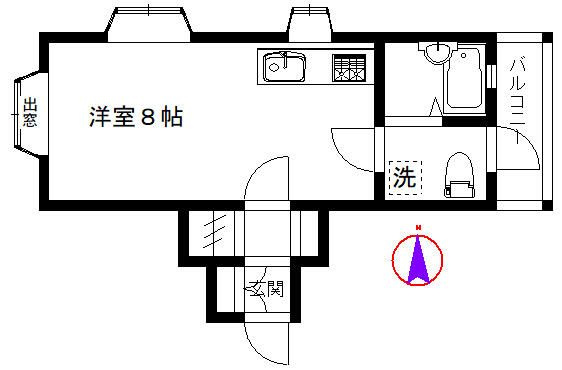 Ｂ・Ｌ・Ｔｓｉｘの間取り