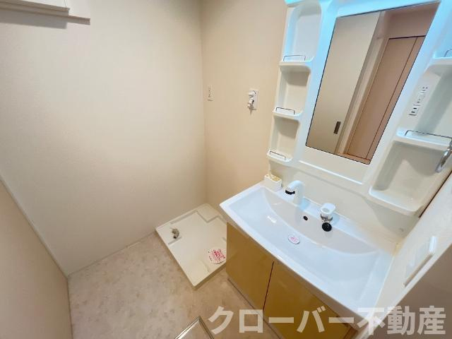 ソレイユ元山町Ⅱの洗面所|洗面