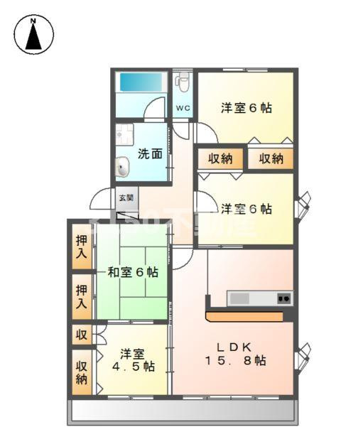 トゥアマンションの間取り