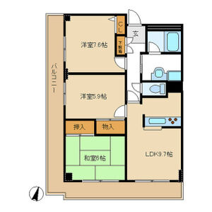 【間取り】 | IVY HEIGHTS