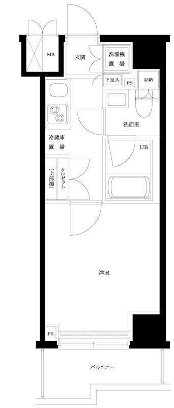 ルーブル川崎貝塚弐番館の間取り|間取りです。
