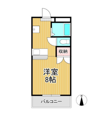 プランドゥ合川【キャッシュバック対象物件】の間取り