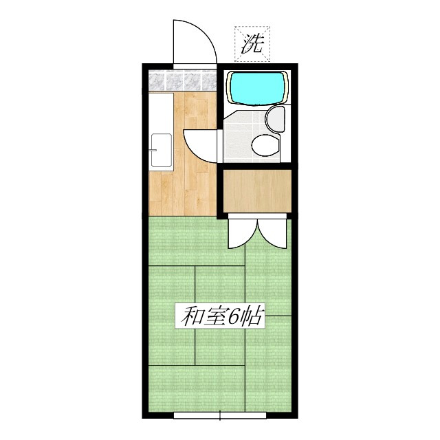 コーポ内藤の間取り|間取りです☆