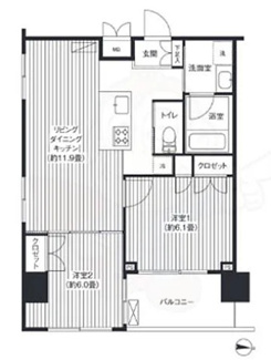 【間取り】 | グランハイツ錦糸町