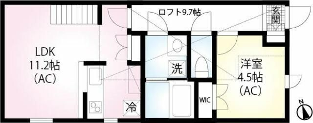 プリマ小机の間取り