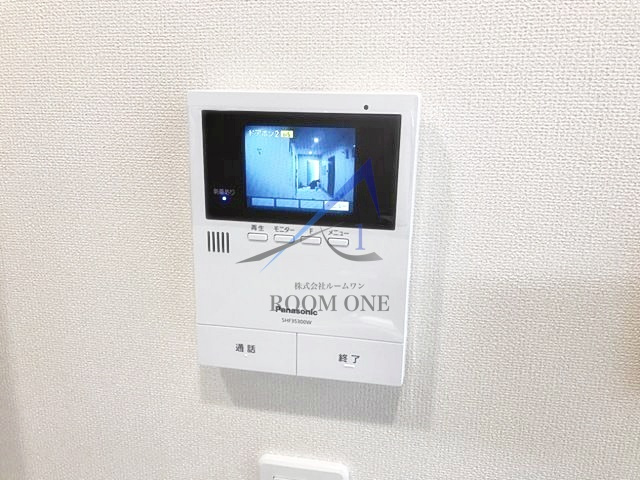 TKMのセキュリティ|モニター付きインターホンです。